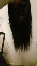 TIANTAI-Peluca de cabello humano liso para mujer, postizo de encaje con cierre de 4x4 28 pulgadas, pelo Remy brasileño con densidad de 150