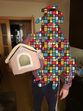 HOOPET-casa de perro para interior, cálida perrera, nido de cueva de Gato, nido de conejo, esterilla extraíble lavable, cama de dormir acogedora para gatos