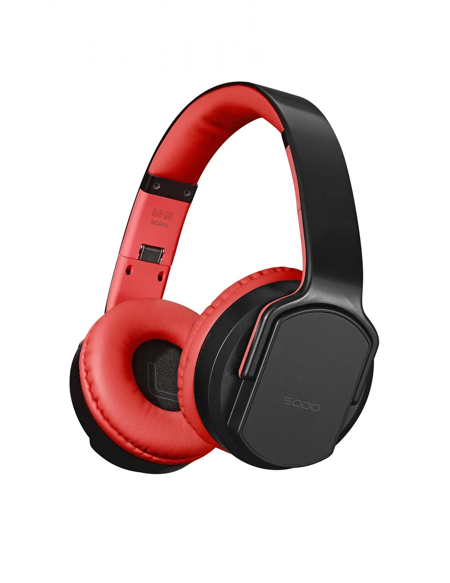 Wireless Headphone/speaker SoDo MH2 Bluetooth + aux 350 mAh red NFC TF FM |