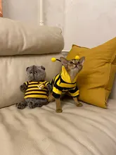 Overalls Sweaters Jacket Pet-Costume Yorkies Dogs Coat Small 