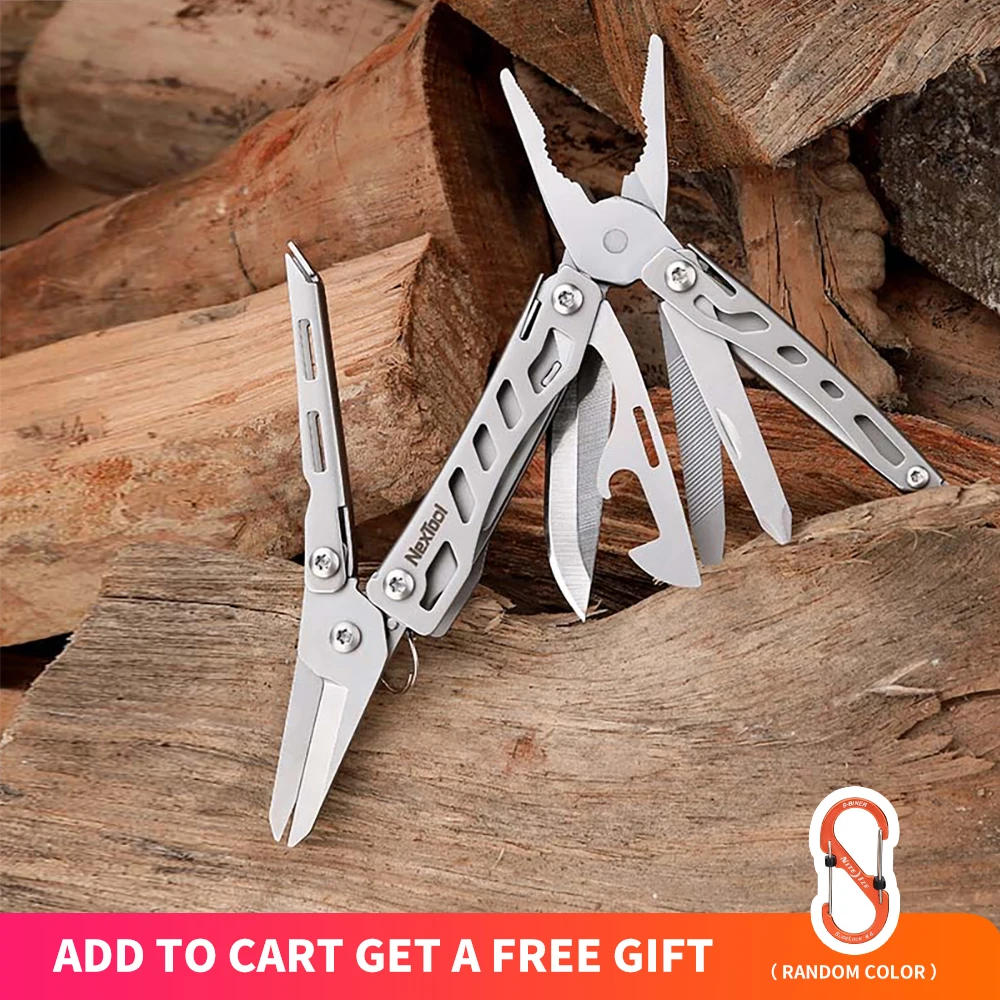 NexTool EDC Hand Tools Set Flagship 10 IN 1 Mini Folding Pliers Multi Tool Multi Functional