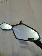 Scooter Rearview-Mirrors Carbon-Fiber Electrombile Lmodri E-Bike 10mm 8mm Convex Back-Side