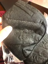 Mascarillas negras ffp295 para adultos, 5 capas, fpp2, certificado CE, ffp2reutilizable, ffp3, 5-100 Uds.