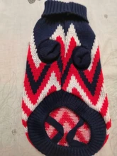 Sweater Bulldog-Outfit Chihuahua-Coat Knitted French Winter Dogs Warm for Small Pug-Clothing