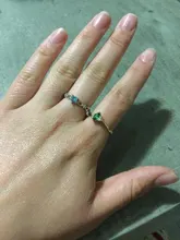 ZHOUYANG anillos para mujeres único nuevo corazón amor simple Multicolor circón amarillo oro plata Color regalo joyería de moda KAR385