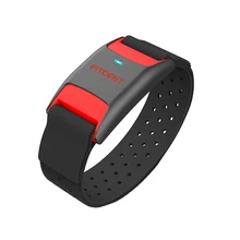 

FITCENT Heart Rate Monitor Armband Optical Heart Rate Arm band Sensor with ANT+ Bluetooth for Polar Wahoo Zwift Peloton Garmin