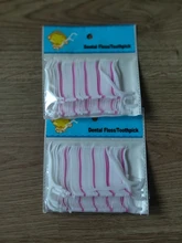Brushing-Stick Glue Dental-Floss Toothpick Disposable 100pcs/Pack