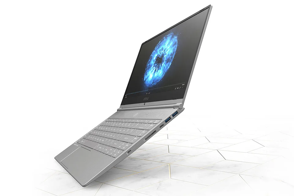 Ноутбук MSI Modern 14 A10M-801XRU 14" FHD IPS 60Hz ThinB/Comet lake i5-10210U/8GB/256GB SSD/no DVD/DOS Silver(9S7-14B361-801