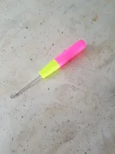 Alileader Crochet aguja de gancho de pelo aguja de tejer para trenzas de punto y ganchillo agujas para Jumbo trenzado giro 1 unids/lote