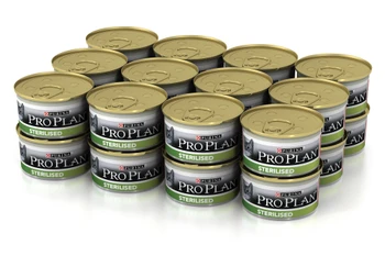 

Pro Plan Sterilised консервы для кастрированных и стерилизованных кошек (паштет), Cat food, for cats, 24*0,085 кг