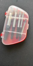 Extractor de tornillos dañados de acero, guía de broca, Extractor de pernos rotos, juego fácil de quitar, 5 unidades