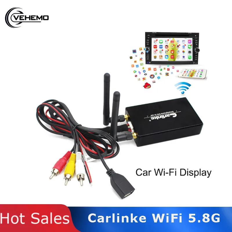 Vehemo 5 8G/2 4G Автомобильный Wi Fi беспроводной дисплей Miracast DLNA Airplay 1080P HDTV для дома и