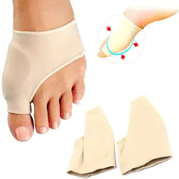 

2 Protection Hallux Valgus Correction separator for hallux onion silicone gel