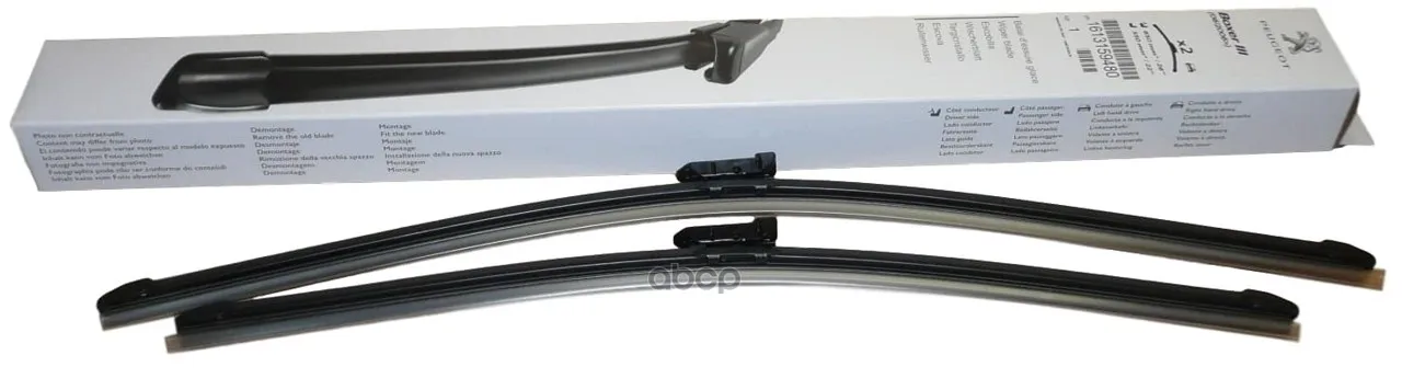 1613159480_щетки Стеклоочистителя! К-Тpeugeot Boxer Peugeot-Citroen 1613159480 Peugeot-Citroen арт. 1613159480