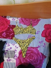 Beach Bikini Swimsuit Wear Snakeskin Leopard Push-Up Female Women Sexy