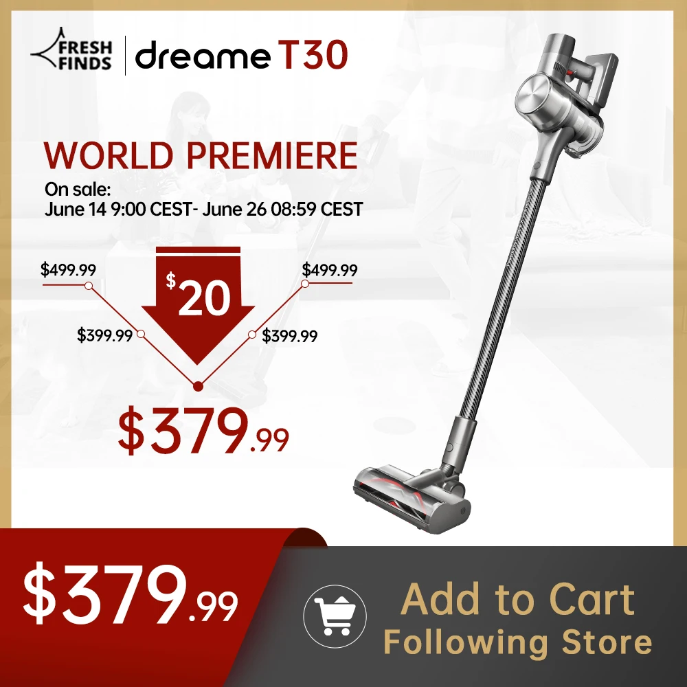 【Promo Code:NOWOSC18】ręczny bezprzewodowy odkurzacz dreame T30 27kPa szczotka antyplątanina urządzenia domowe Aspirator podłogowy 1 【Promo Code:NOWOSC18】ręczny bezprzewodowy odkurzacz dreame T30 27kPa szczotka antyplątanina urządzenia domowe Aspirator podłogowy 1