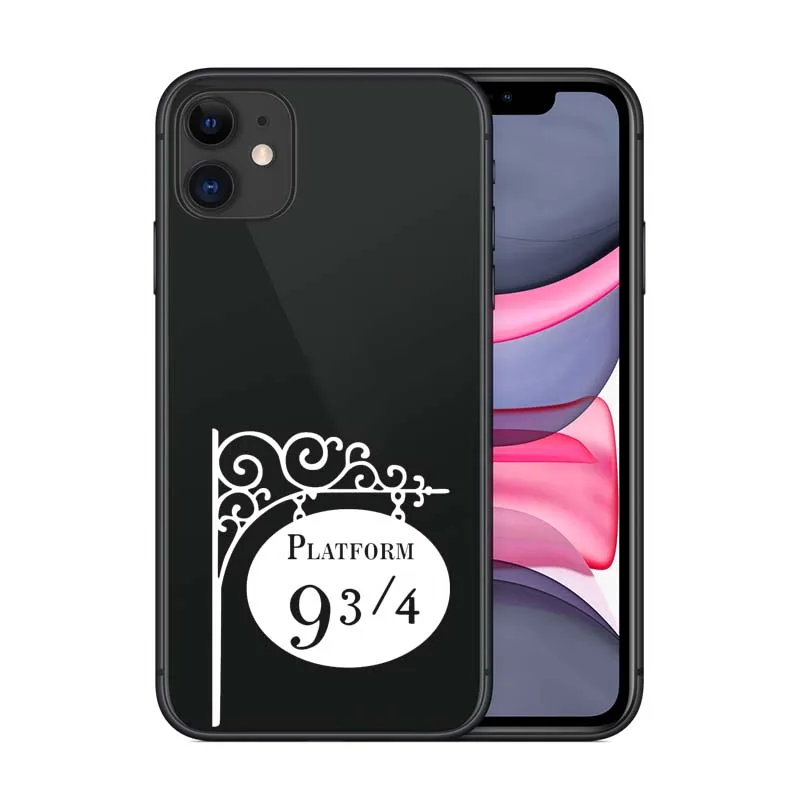 9 3/4 Platform To Magic School Adesivo Per Telefono In Vinile Per Iphone 13 Pro 8 Plus Max 12 Decalcomania Per Smartphone Samsung Galaxy Mobile Skin