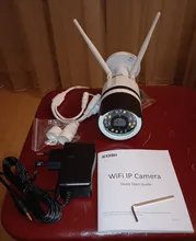 ZOSI-Cámara IP de H.265 y 1080p para exteriores, videocámara inalámbrica y resistente al agua, con foco, wifi, IA, detección de personas, visión nocturna a color y audio bidireccional