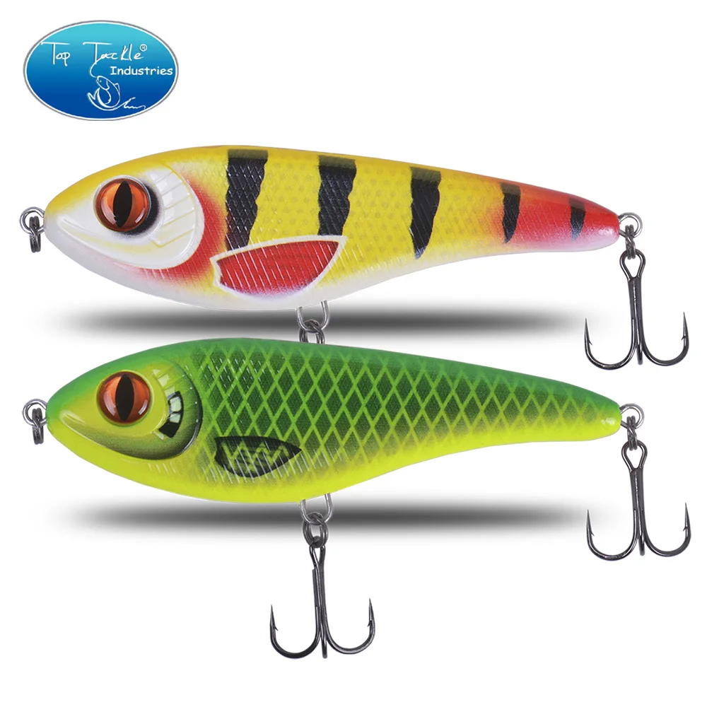 CF lure Slow Sinking Jerkbait 68mm-9g 78mm-15g 90mm-21g 105mm-30g Musky Pike Slider Bass 3