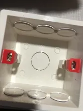 Socket-Box Switch Mount Screw-Set Adjustable 50mm 86 Depth Plasterboad