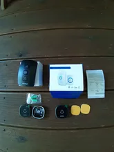 KERUI-Kit de timbre inalámbrico M525, campana de puerta inteligente de seguridad para el hogar, resistente al agua, botón táctil para exterior de transmisión súper larga