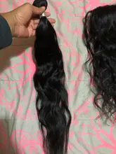 [A] onda Natural 6A baja proporción 8 ”-28” indio Remy armadura del pelo 3 oferta de extensiones trama Natural cabello extensiones de cabello humano 100g