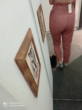 Polyester Pants Lace-Up Simplee Pink Summer Women's Loose Street Casual Solid Sports