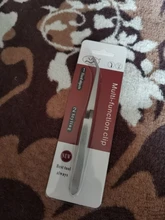 1pc pinzas de uñas artísticas de acero inoxidable acción cruzada pinzas multifuncional en forma de Clip de manicura curva alicate para uñas herramientas