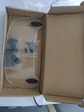 Clip ajustable para motocicleta Universal, alerón de extensión para parabrisas, Deflector de parabrisas para BMW, Honda, Suzuki, Yamaha, Kawasaki