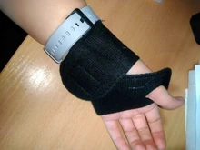 Muñequera de Protección deportiva de turmalina, cinturón de autocalentamiento, almohadillas de terapia magnética con infrarrojos lejanos, alivio del dolor, 1 par