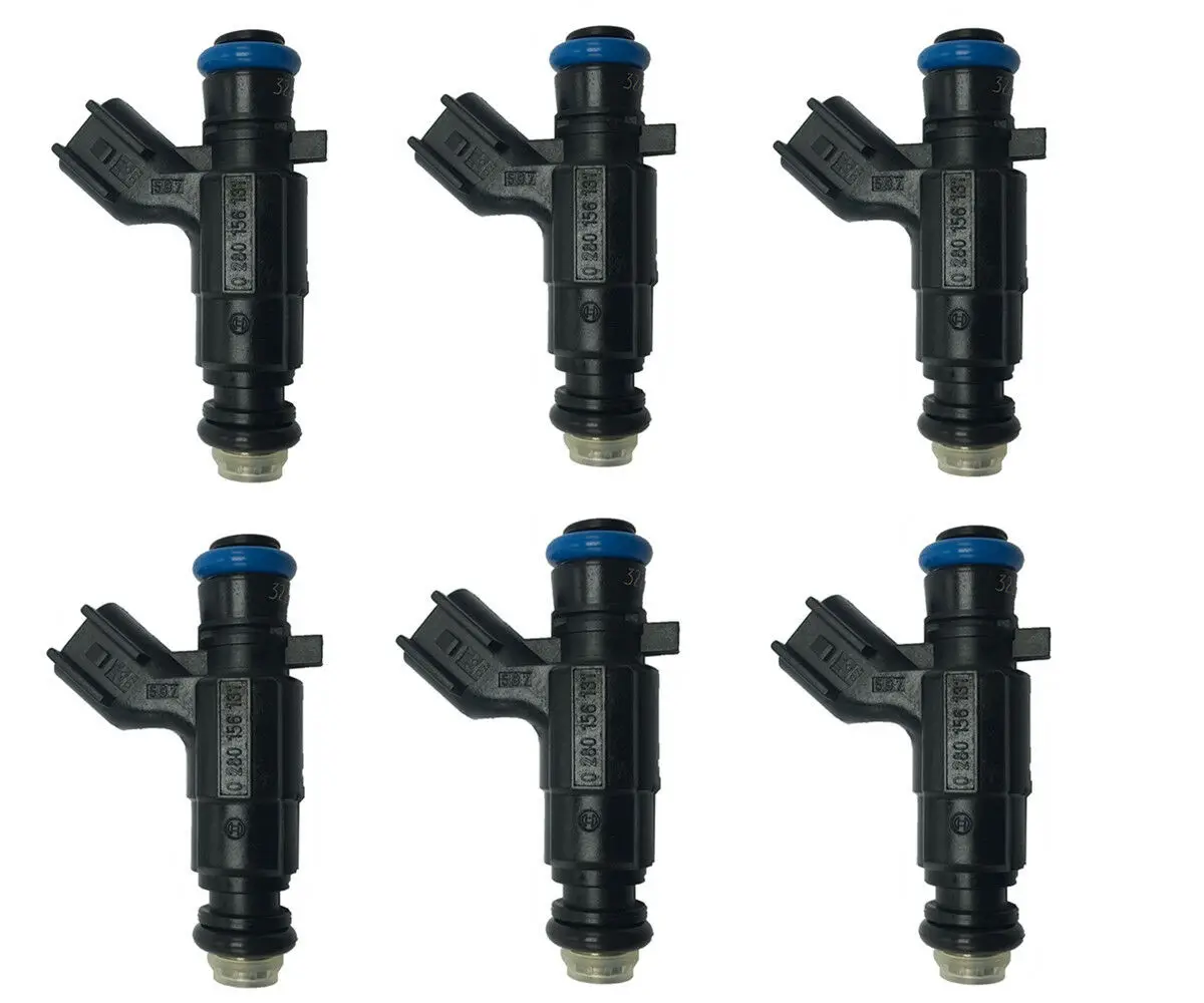 

6pcs OE Fuel Injector 0280156131 fit Buick Cadillac SRX 3.6L 12571159