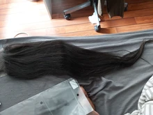 BAISI-extensiones de pelo brasileñas con encaje, accesorio capilar liso de 4x4 HD con cierre de encaje suizo, con cierre superior transparente