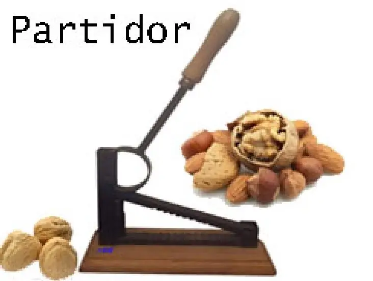 Partidor de Almendras Nueces Todo Tipo De Frutos Secos Utensilio