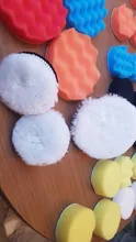 Esponja para pulir autos almohadillas de espuma búfer Kit de la máquina de pulido alfombrillas de cera para elimina arañazos