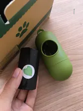 Pet-Poop-Bag Waste-Bags Pick-Up-Dispenser Degradable Dog-Walking-Supplies Cat for Rounded