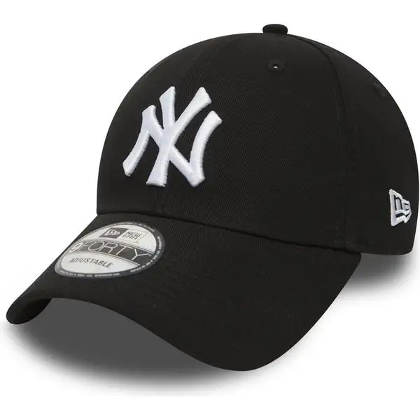 Оригинальная новая эра 9forty NY New York Yankees MLB кепки регулируемый - Цвет: Черный