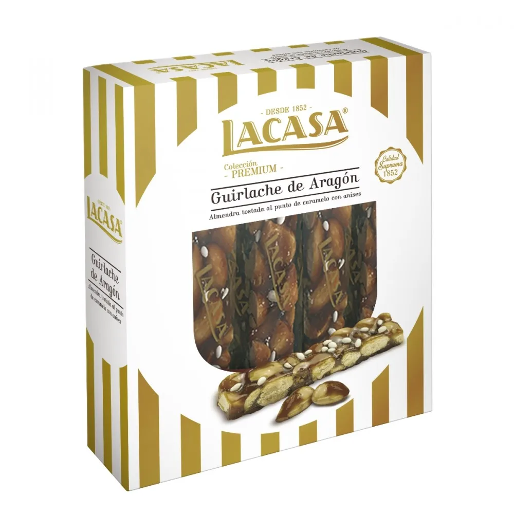 Guirlache of Aragon roasted almond to caramel point with anises afbeelding