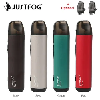 

NEW Original JUSTFOG QPOD Kit E-cig Vape Kit with 900mAh Battery & 1.9ml Pod & 1.6ohm OCC Bottom Coil Vs JUSTFOG Q16 Pro Kit