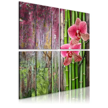 

Painting-Bamboo and orchid-40x40