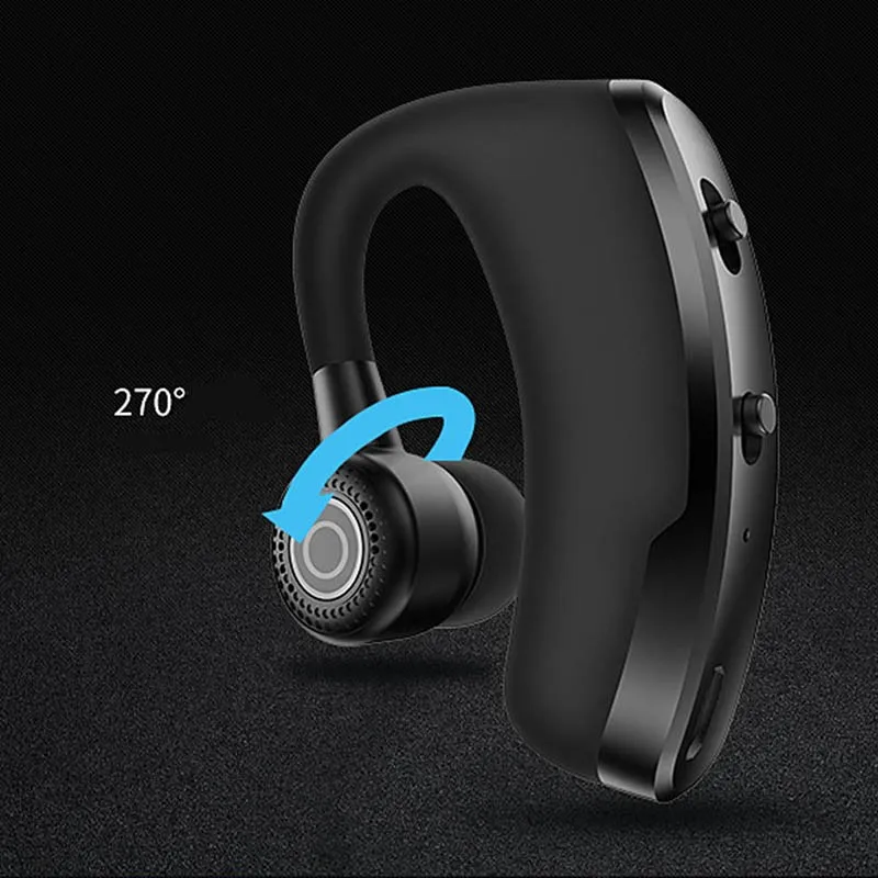 Bluetooth headset With Microphone V9 Business Bluetooth Headphone Handsfree Sports Waterproof wireless Earphone Noise Reduction
