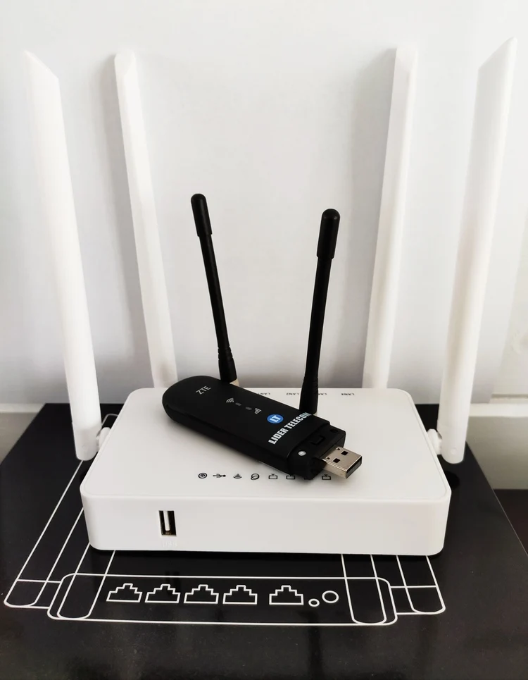 Internet kit WiFi modem 4G 3G LTE ZTE mf79 router ZBT ZyXEL anlock Black | Компьютеры и офис
