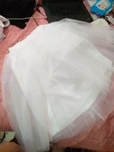 Tulle Skirt Lolita Petticoat Pleated Midi Party Womens Princess 5-Layers Faldas 60cm