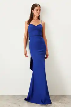 

Trendyol Bow Detailed Evening Dress TPRSS19BB0363