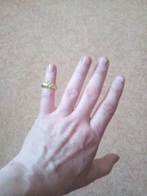 Anillos irregulares de croissant para mujer, Anillos geométricos circulares gruesas con texturas minimalistas, joyería 2021