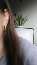 XIYANIKE-pendientes de plata de primera ley para mujer, aretes pequeños, plata esterlina 925, hipoalergénico, Estilo Vintage, Simple, con forma de O