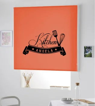 

Blind Iroa customizable for kitchen/Open 24h ROLLER BLINDS TRANSLUCENT! (ORANGE 100X175)