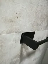 Paper-Holder Adhesive Bathroom-Stick Toilet No-Drilling Kitchen Wall-Stainless for on