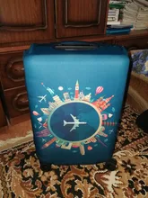 Funda protectora para maletas de 18 a 32 pulgadas, accesorio de viaje, cubierta de equipaje elástico, más gruesa