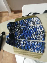 De alta calidad cubierta eva almohadillas con 3M pegamento volver surf Pie de hombre cojines para tablas de surf