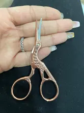 Tijeras de acero inoxidable de colores para manualidades, 1 Uds.